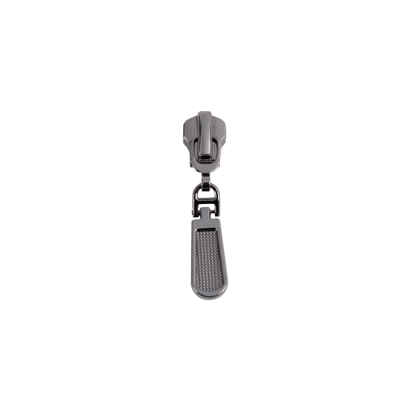 FY3617 5# metal maliwanag na black nickel slider