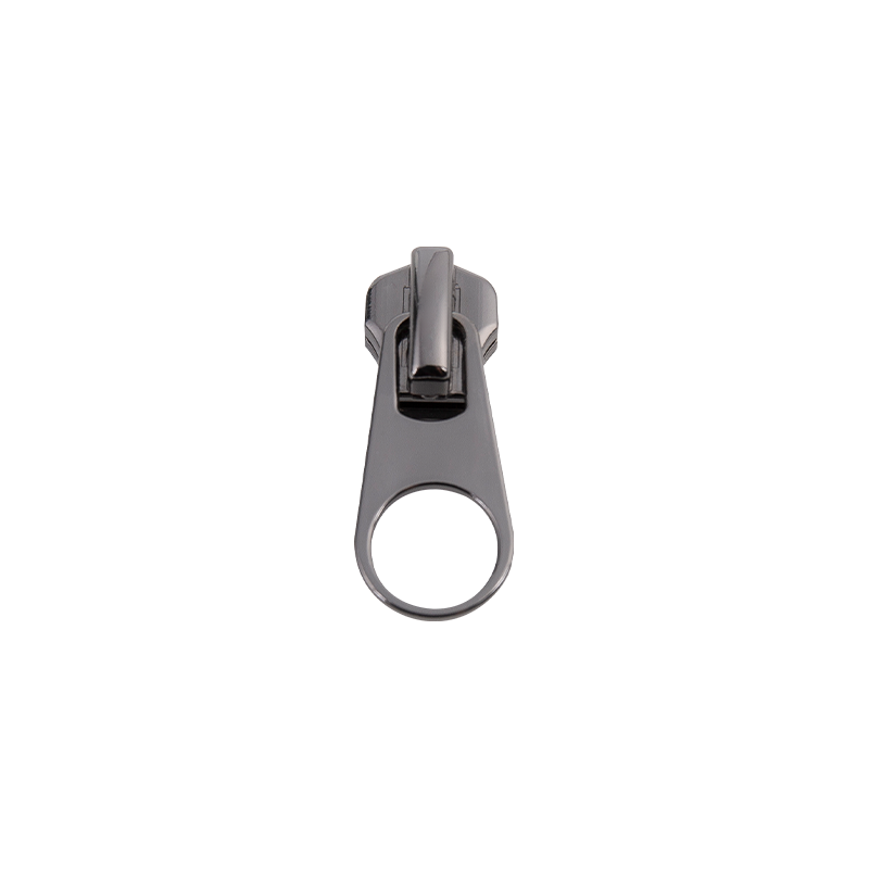 FY4155 5# metal maliwanag na black nickel slider